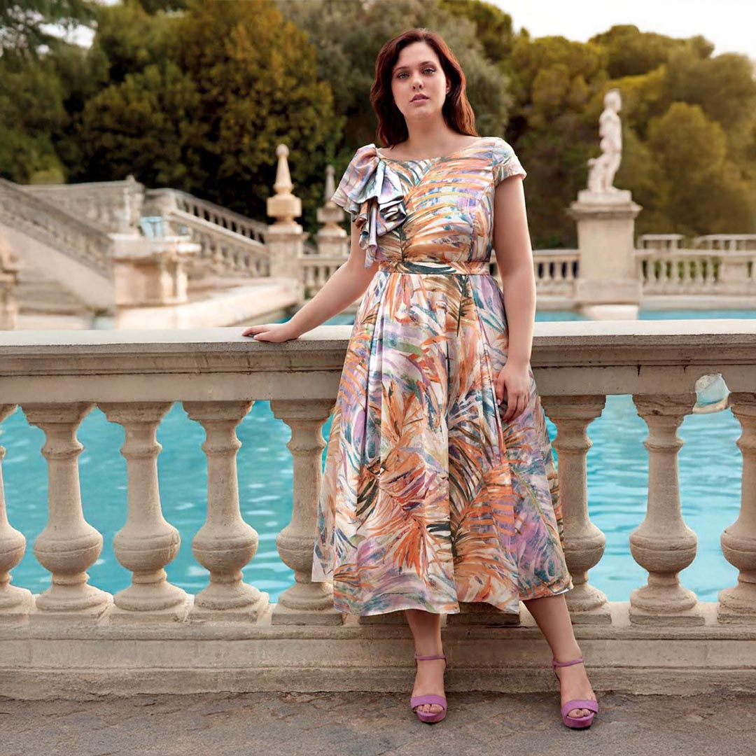 Vestido Midi Lola Olmos MF24/89 - Main Image