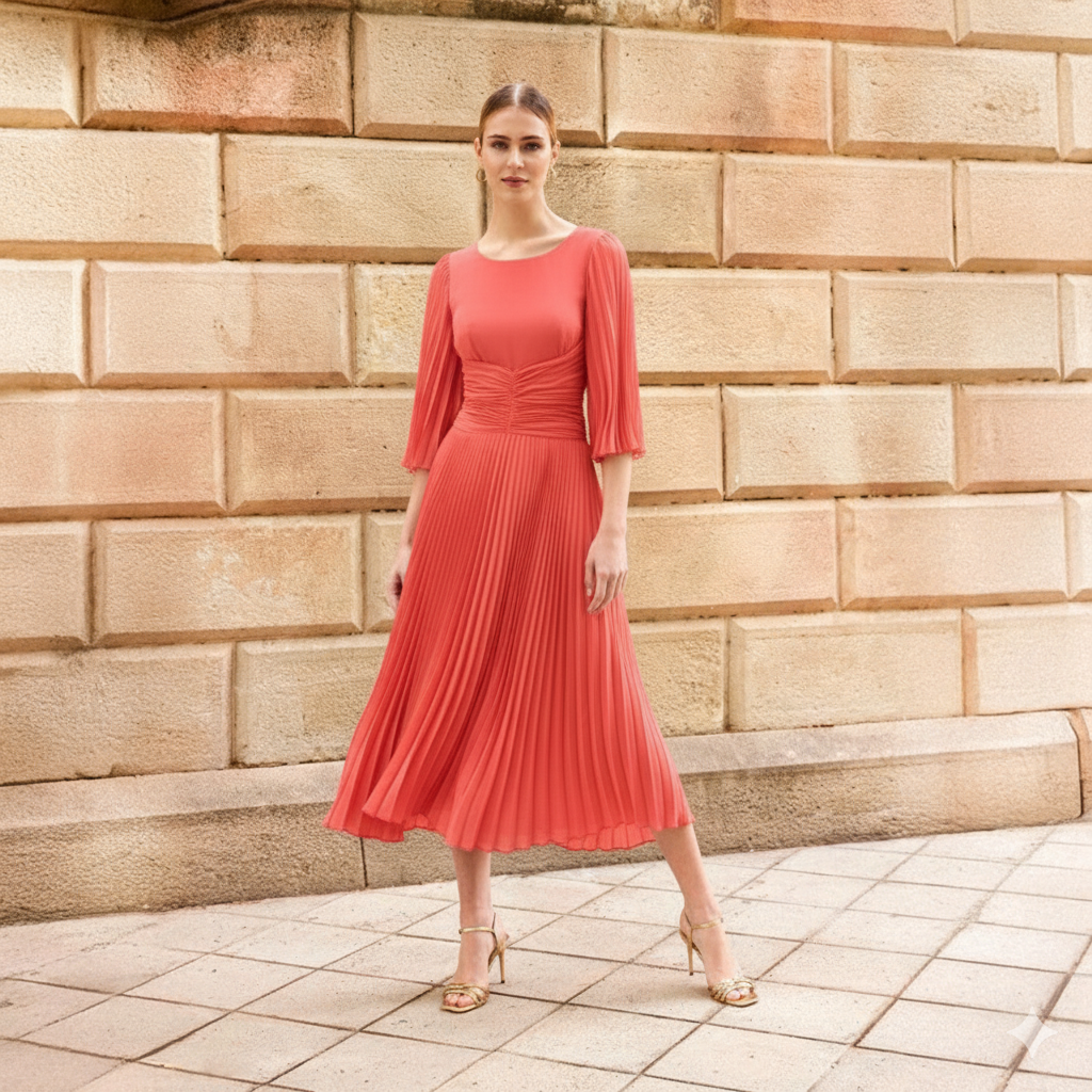 Vestido Midi Lola Olmos MF24/49