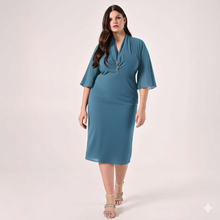 Cargar imagen en el visor de la galería, Vestido Corto Lola Olmos MF25/63
