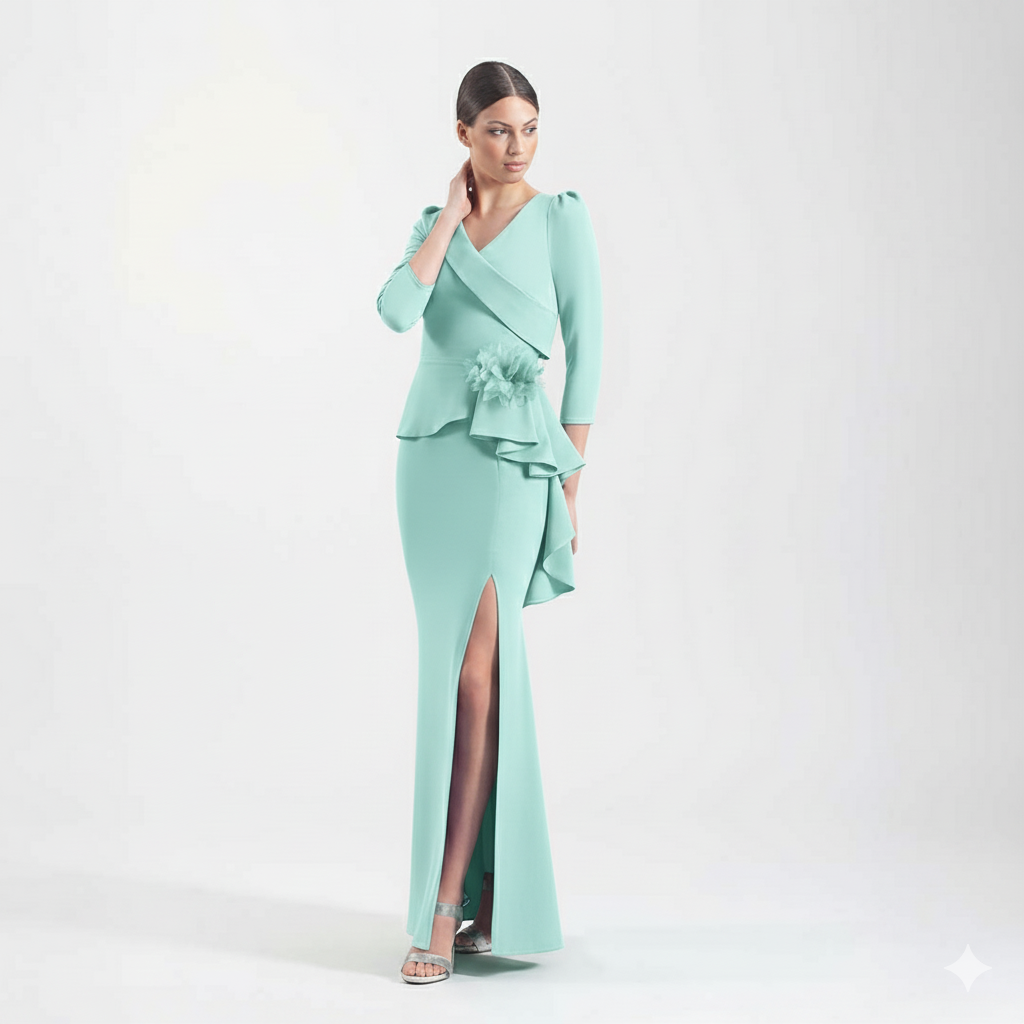 Vestido Largo Lola Olmos ML24/15