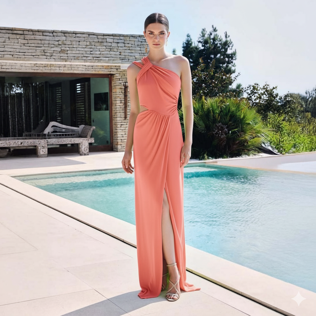 Vestido Largo Lola Olmos ML24/41