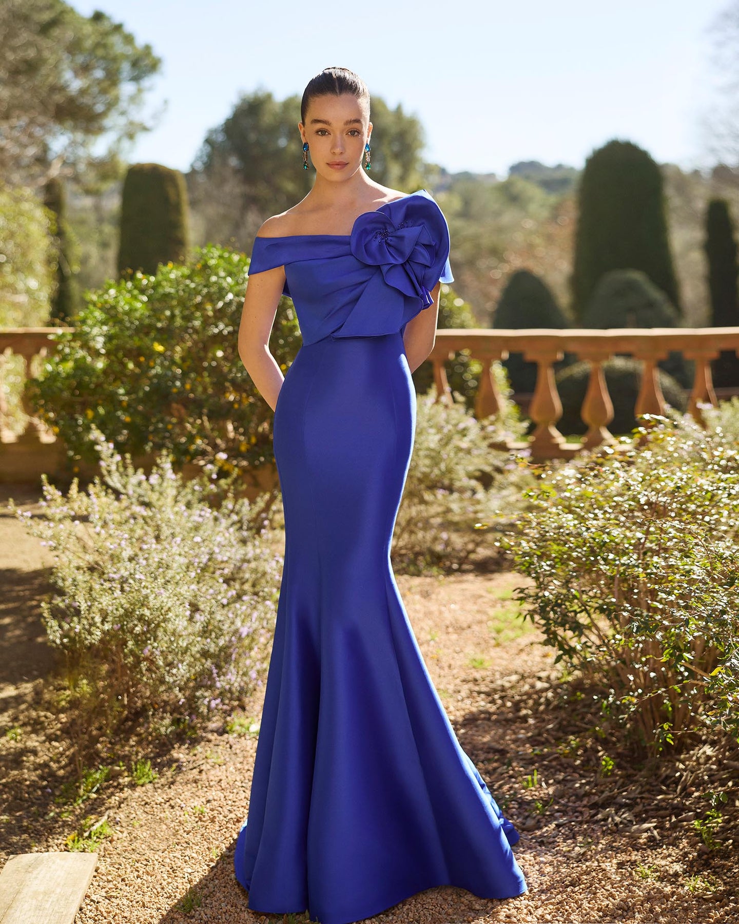 Vestido Largo Lola Olmos ML26/25