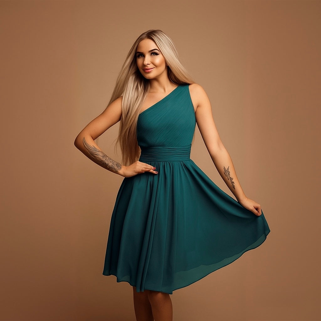 Vestido Corto Lola Olmos MF24/13