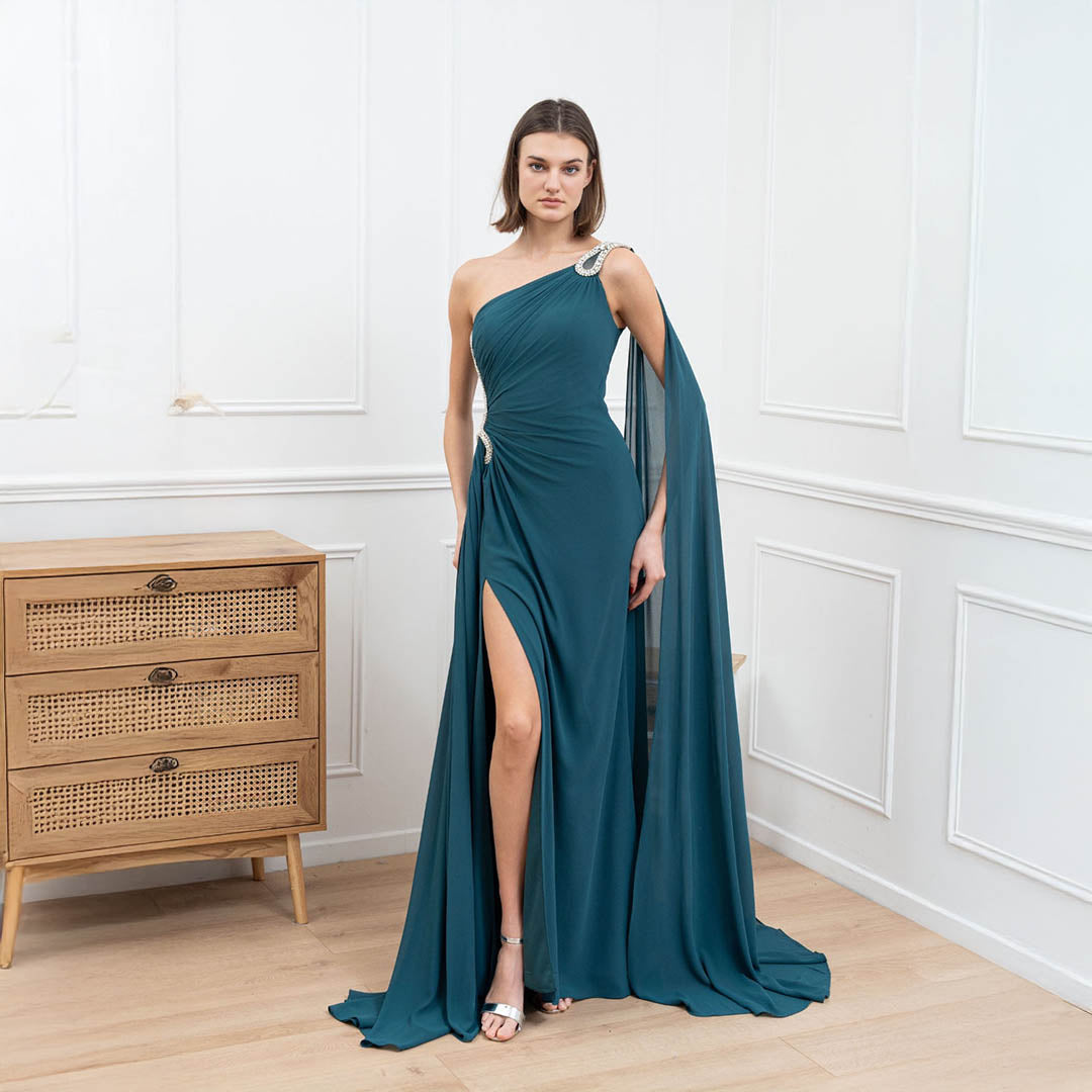 Vestido Largo Lola Olmos ML25/A02
