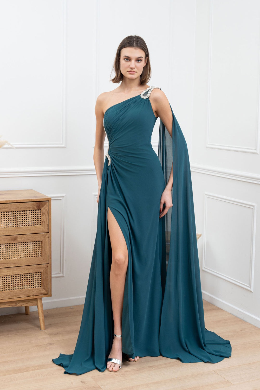 Vestido Largo Lola Olmos ML25/A02