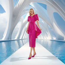 Cargar imagen en el visor de la galería, Vestido Corto Lola Olmos MF26/14
