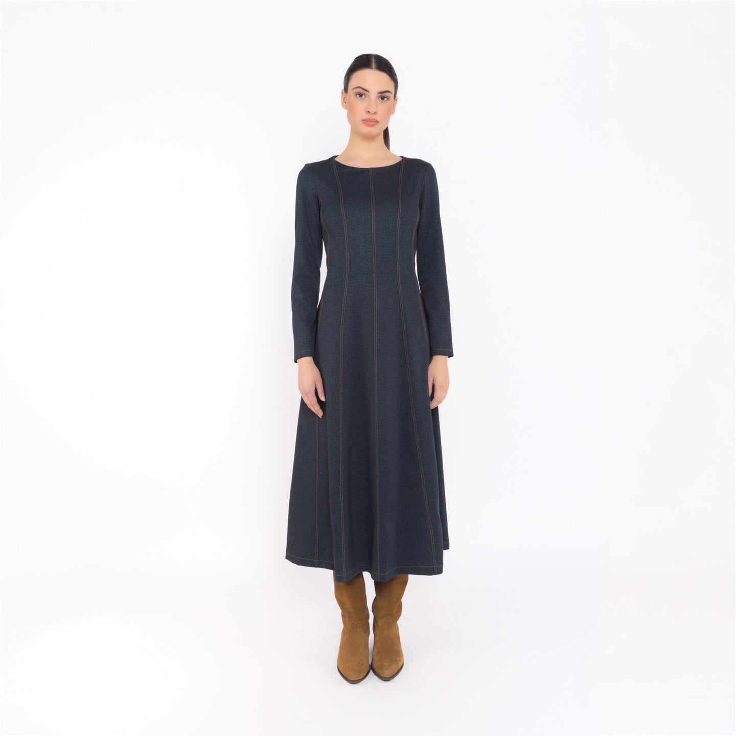 Vestido Midi Lola Olmos MF25/91