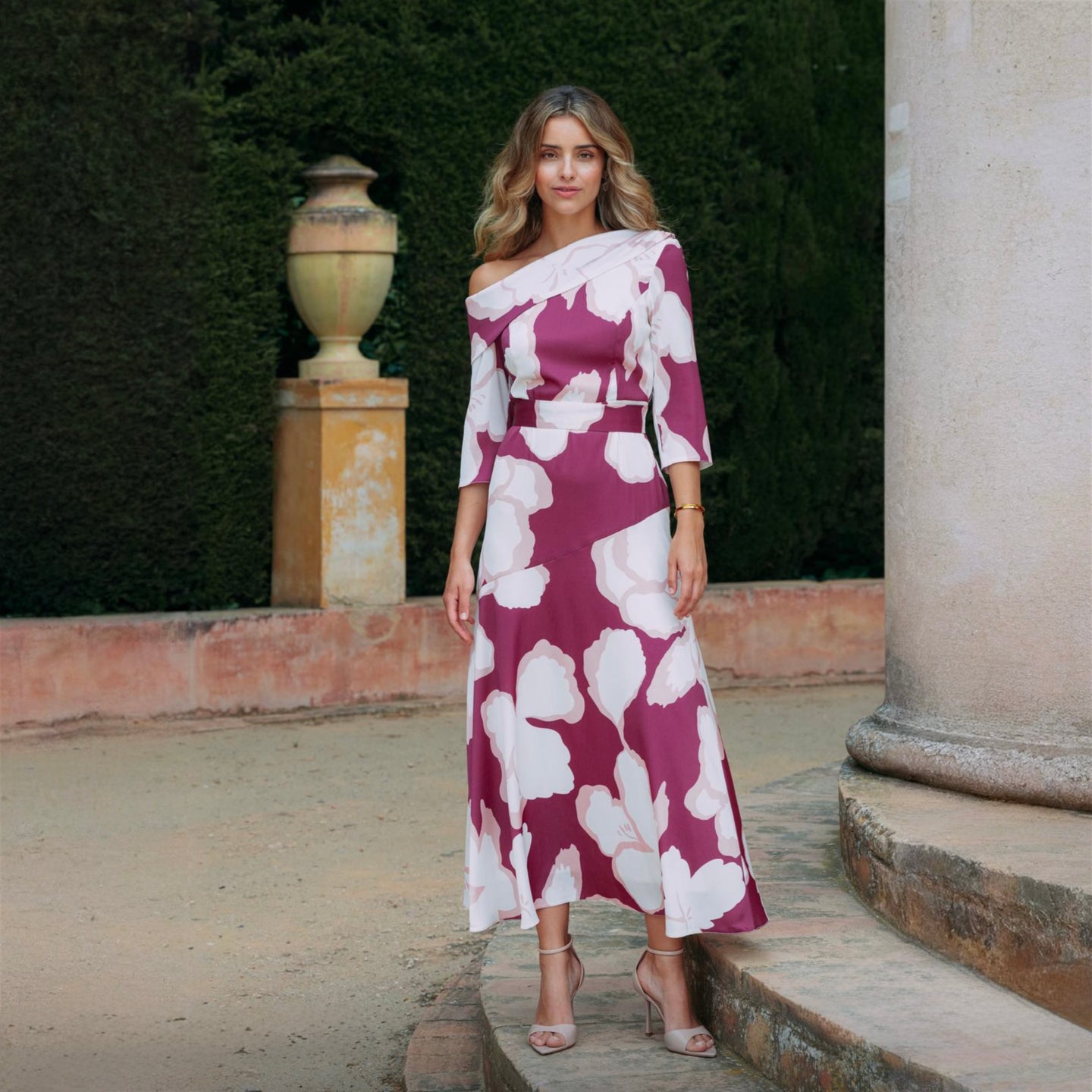 Vestido Midi Lola Olmos MF25/93