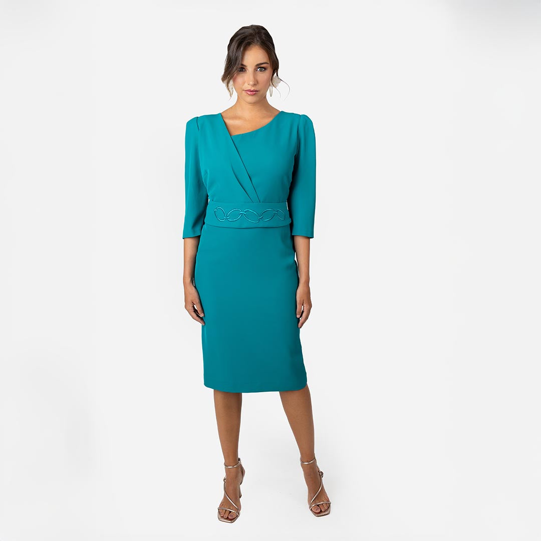 Vestido Corto Lola Olmos MF24/43