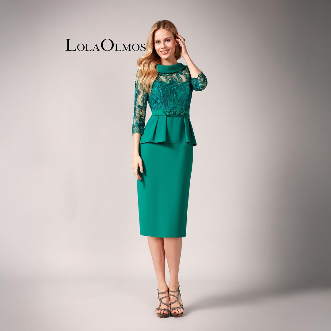 Vestido Corto Lola Olmos MF24/44