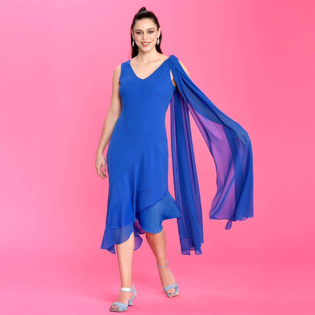 Vestido Midi Lola Olmos MF24/A14