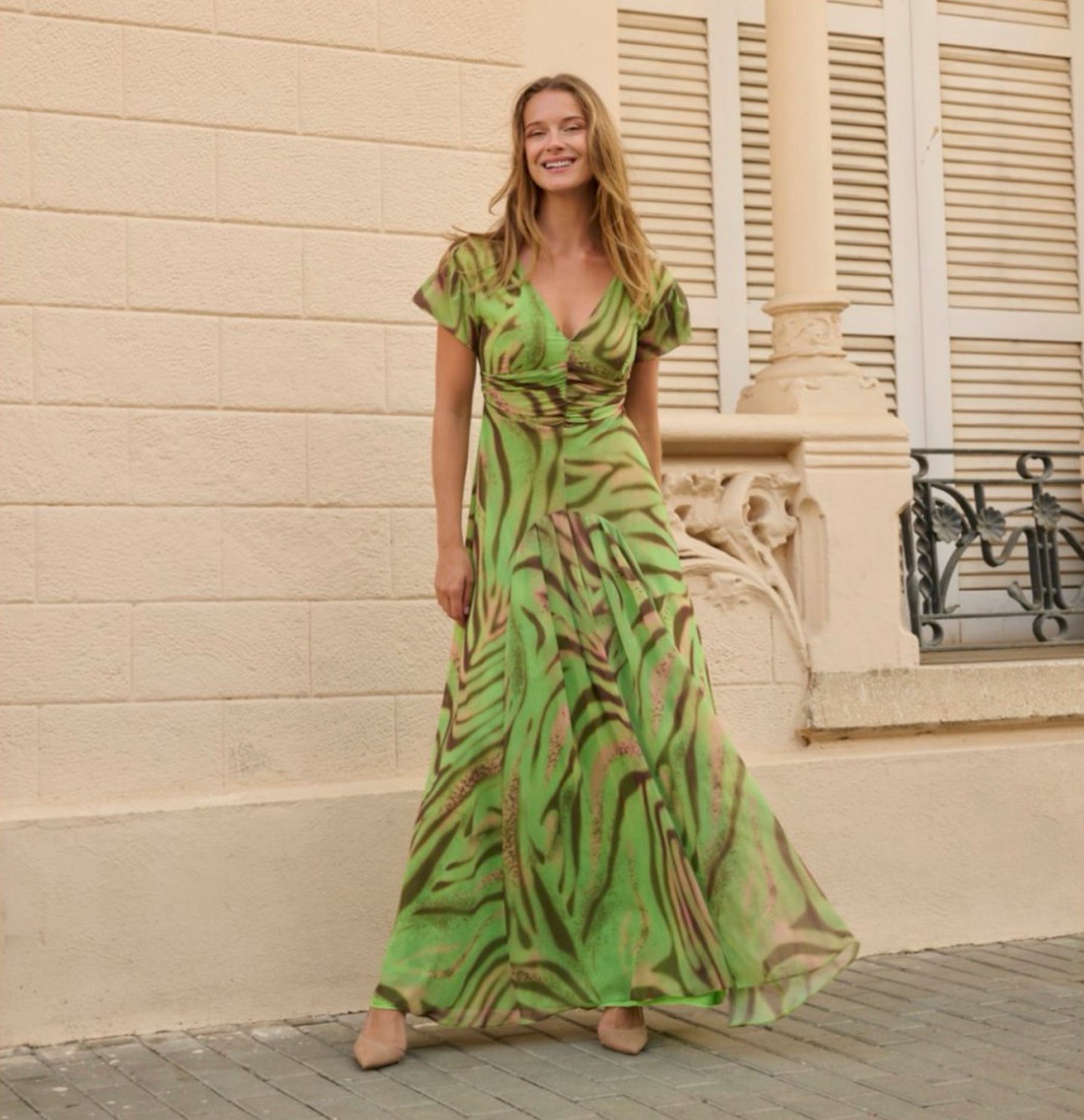 Vestido Largo Lola Olmos ML26/46