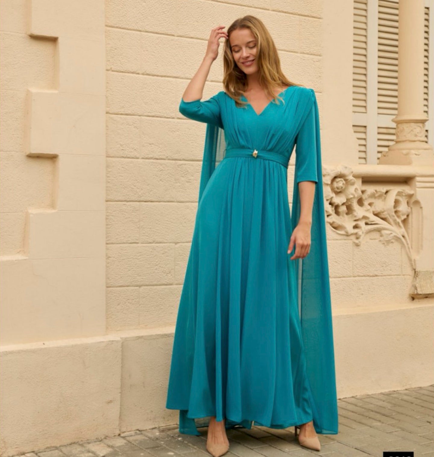 Vestido Largo Lola Olmos ML26/44