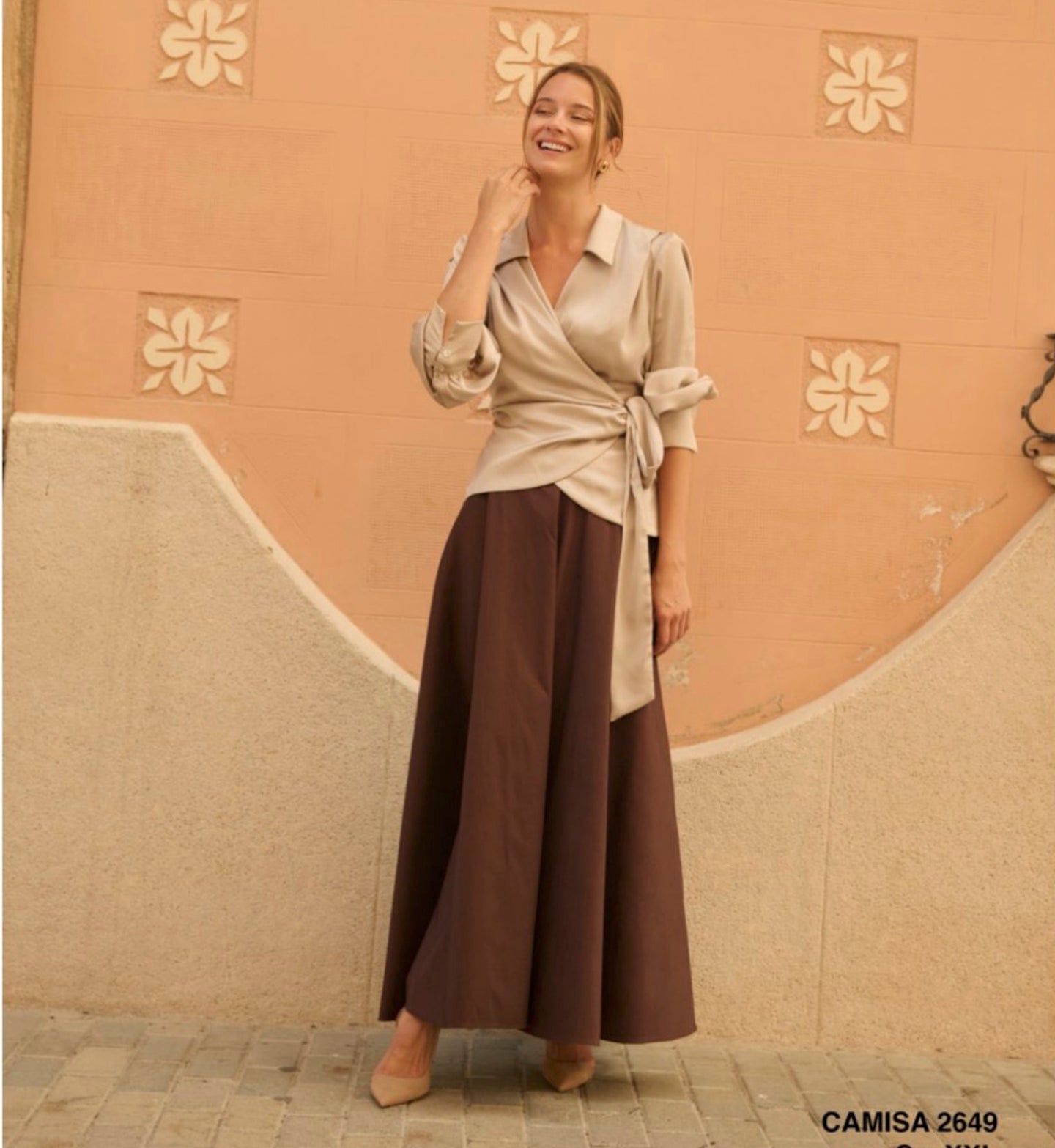 Falda Larga Lola Olmos ML26/39