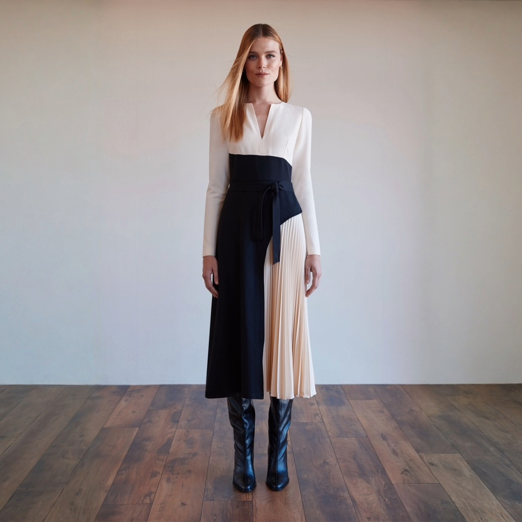 Vestido Midi Lola Olmos MF25/77